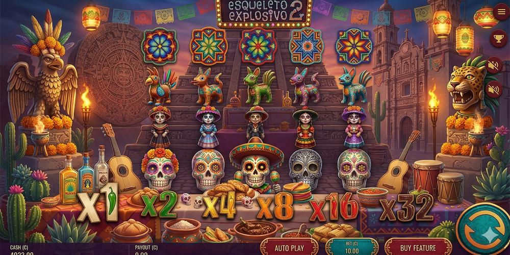 Esqueleto Explosivo 2 Slot Esqueleto Explosivo 2 demo